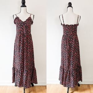 NWT Goldie London Floral Maxi Dress